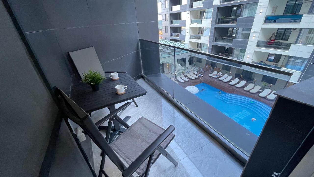 Seaview Deluxe Double Studio - Beachfront Resort Năvodari Eksteriør bilde
