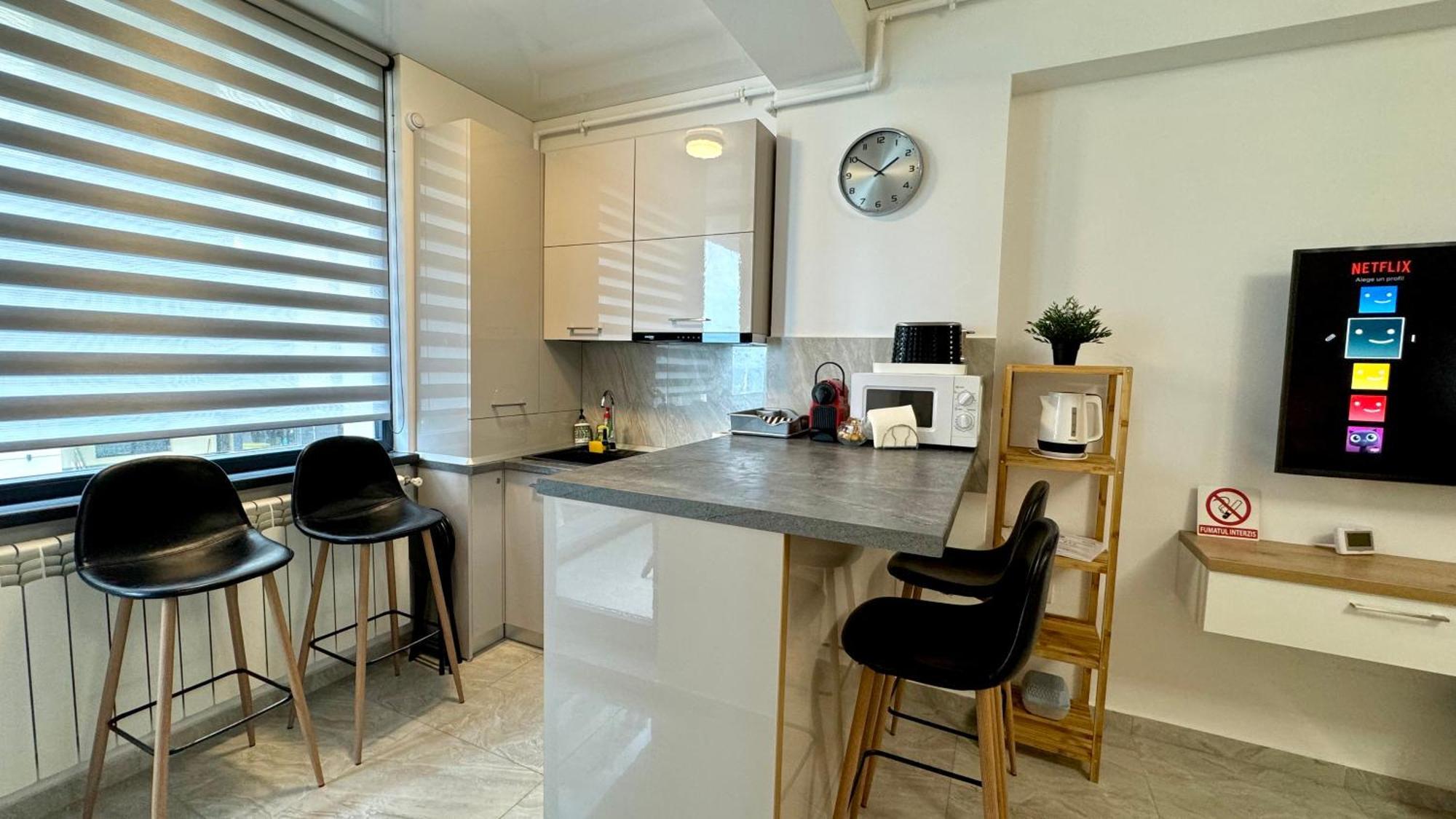 Seaview Deluxe Double Studio - Beachfront Resort Năvodari Eksteriør bilde