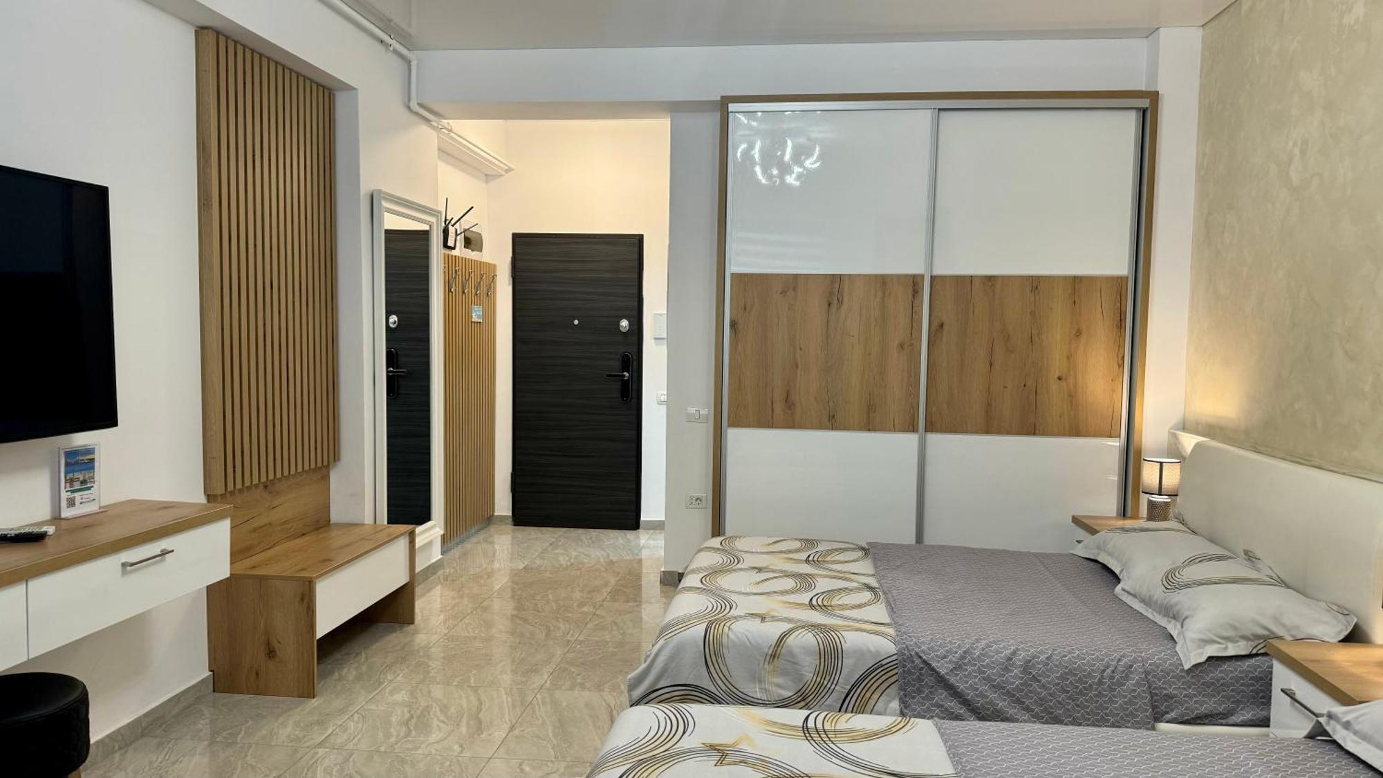 Seaview Deluxe Double Studio - Beachfront Resort Năvodari Eksteriør bilde